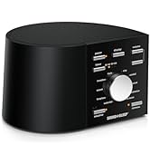 Sound+Sleep High Fidelity Sleep Sound Machine with 30 Guaranteed Non-Looping Nature Sounds, and S...