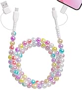 Aolcev 4 in 1 USB C Cable Multi Beaded for iPhone Charger Cord for iPhone 17 16 15 Pro Max 3.3FT ...
