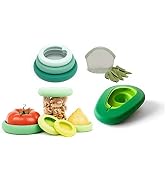 Food Huggers Kitchen Must-haves ECO-PRO 12 Pieces - Food Huggers Sage Green (Set of 5) + Avocado ...