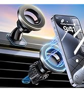 for MagSafe Car Mount, 2-in-1 Dashboard, Air Vent Phone Holder, Official Certified Magnetic, Stro...