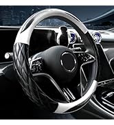 Couslcd Universal Car Steering Wheel Cover - Anti-Slip Sports Style Steering Wheel Protector, Car...