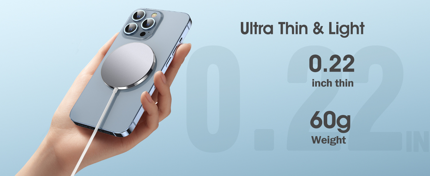 2 Pack Magnetic Wireless Charger