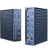 ACASIS 40Gbps Docking Station - 21 Ports,MacBook Pro Docking Station Dual Monitor, 8K60Hz HDMI, 2...