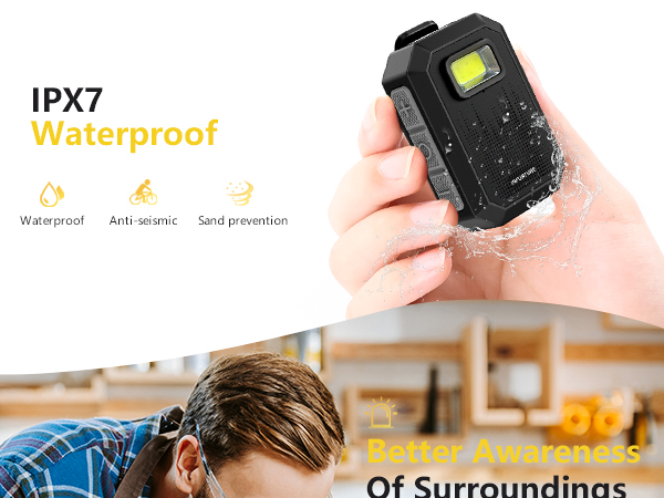 Waterproof Clip-On Portable Speaker