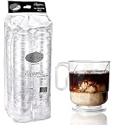 Lillian Tablesettings Elegance Coffee Mug, 8-Ounce, 320 Count, Clear