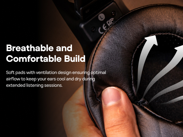 Linsoul Kiwi Ears Altruva Over Ear Headphone, Hi-Fi 50mm Dynamic Driver Wired Gaming Headset