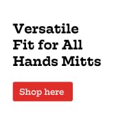 Versatile fit for all hand mitts