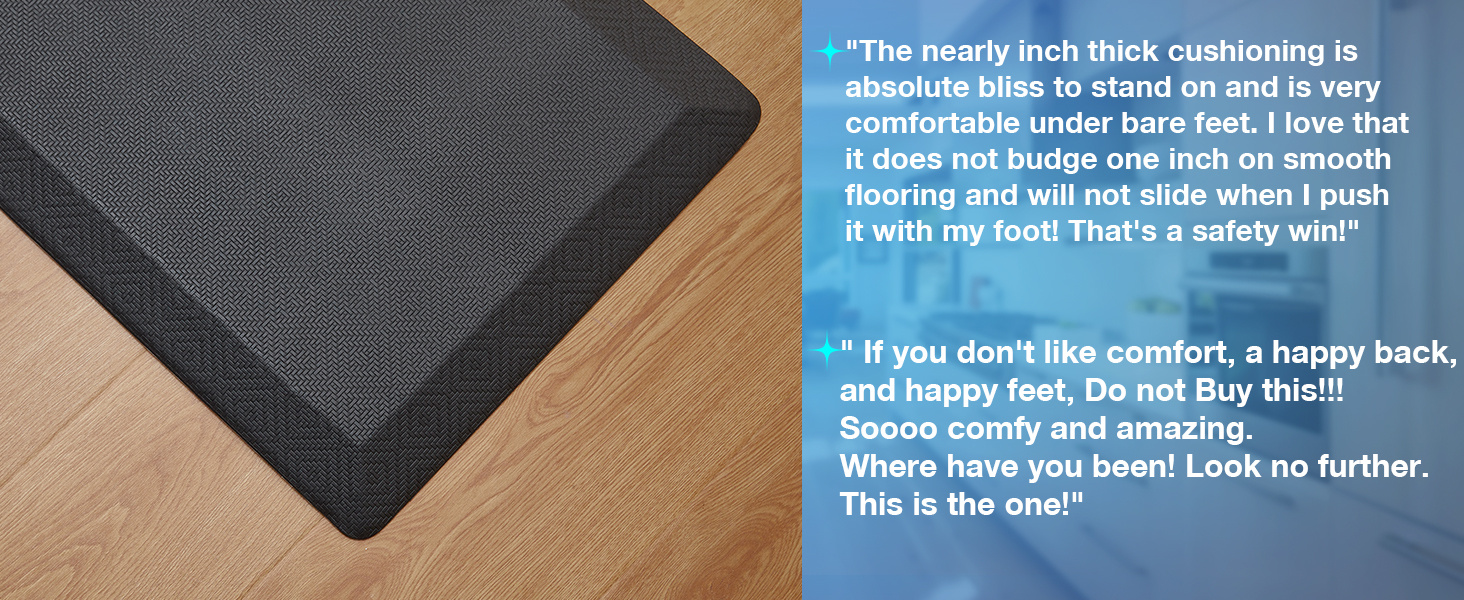 thick cushioning mat
