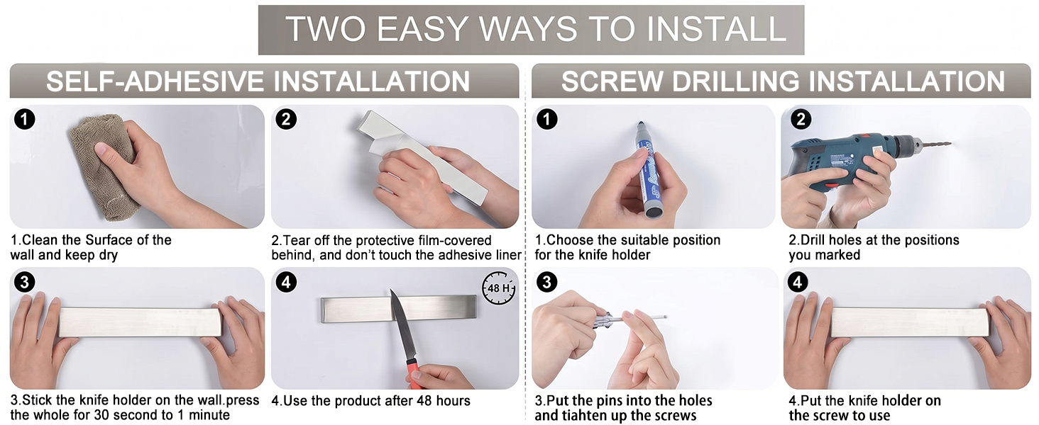 Two easy ways to install