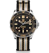 STEELDIVE Men's Automatic Watch NH35 Movement SD1957 Sapphire Luminous Sea Ghost NTTD 200M Dive W...
