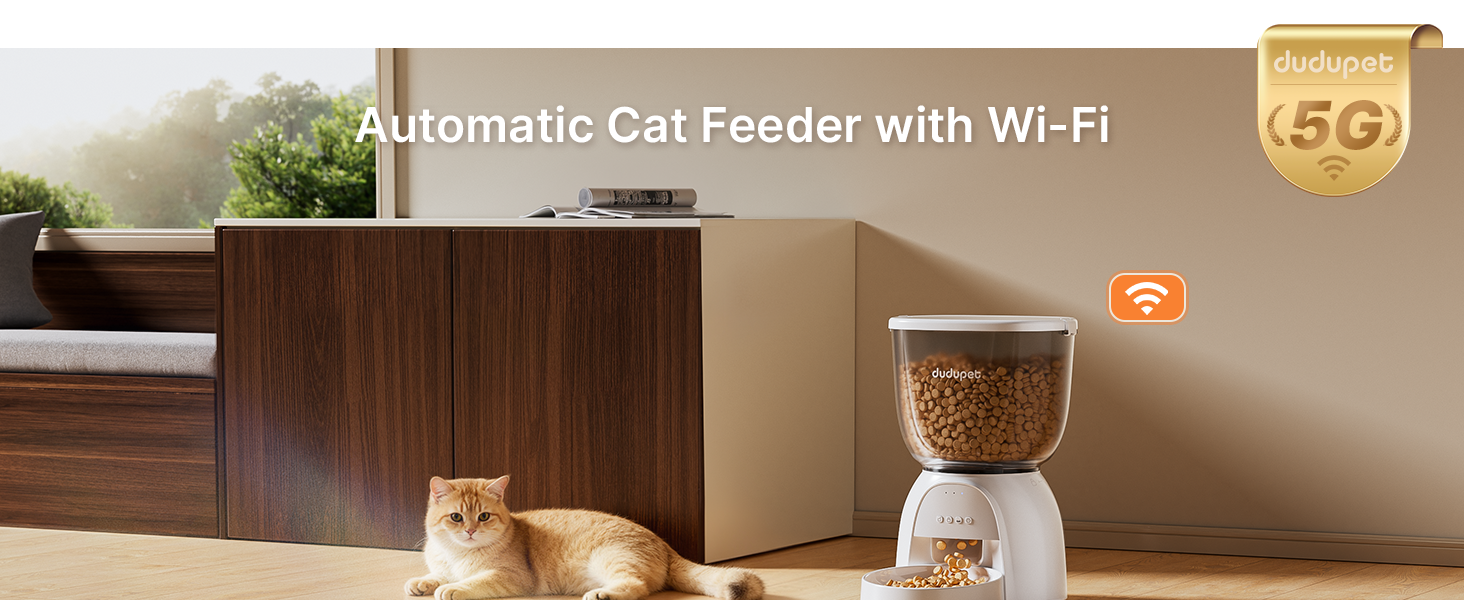 Automatic Cat Feeder with WiFi