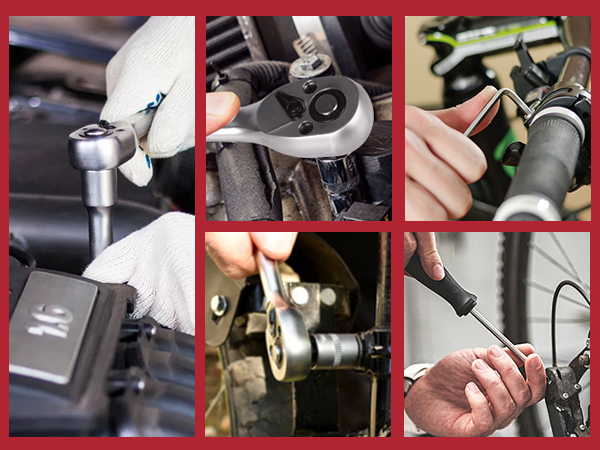 46 PCS Socket Wrench Set