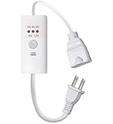 Hunanbang Timer for Small Appliances Timer Plug for Electrical Outlet, 12 Hour Programmable Indoo...
