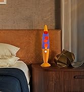 orange lava lamp