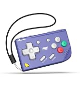 IINE Mini Retro Game Controller, Pocket-Size Wireless Mini Game Controller with Keychain Design, ...