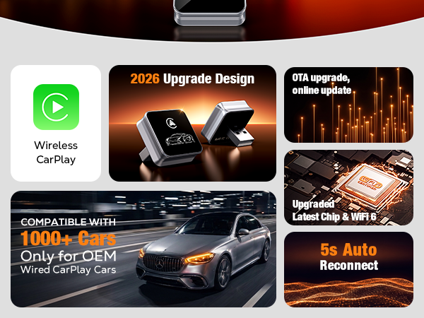 Wireless CarPlay Adapter