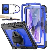SEYMAC stock Case for Samsung Galaxy Tab S8 Plus/ S7 FE Case 12.4'' with Screen Protector Pencil ...