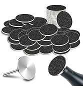 100pcs Electric Callus Remover Sandpaper Discs Pedicure Tool Replacement Accessory with 25mm Meta...