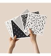 RECYCO Swedish Dishcloths for Kitchen | 5 Pack Geometric Washable Dish Rags | Cellulose Reusable ...