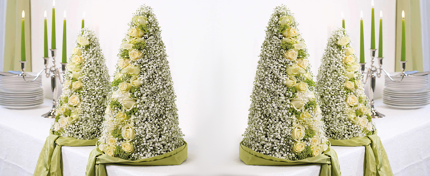 artificial baby breath flowers