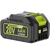 YOWMOFT 20V 4.0Ah Lithium-ion Battery Pack Only Compatible 20V Cordless Power Tool Cordless Circu...