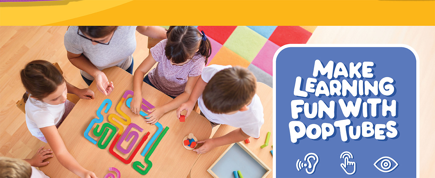 make learning fun with pop tubes