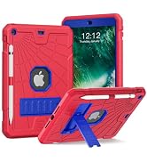 New iPad 5th 6th Generation Case 9.7 inch 2017 2018 Released with Stand & Pencil Holder | Kids Fr...