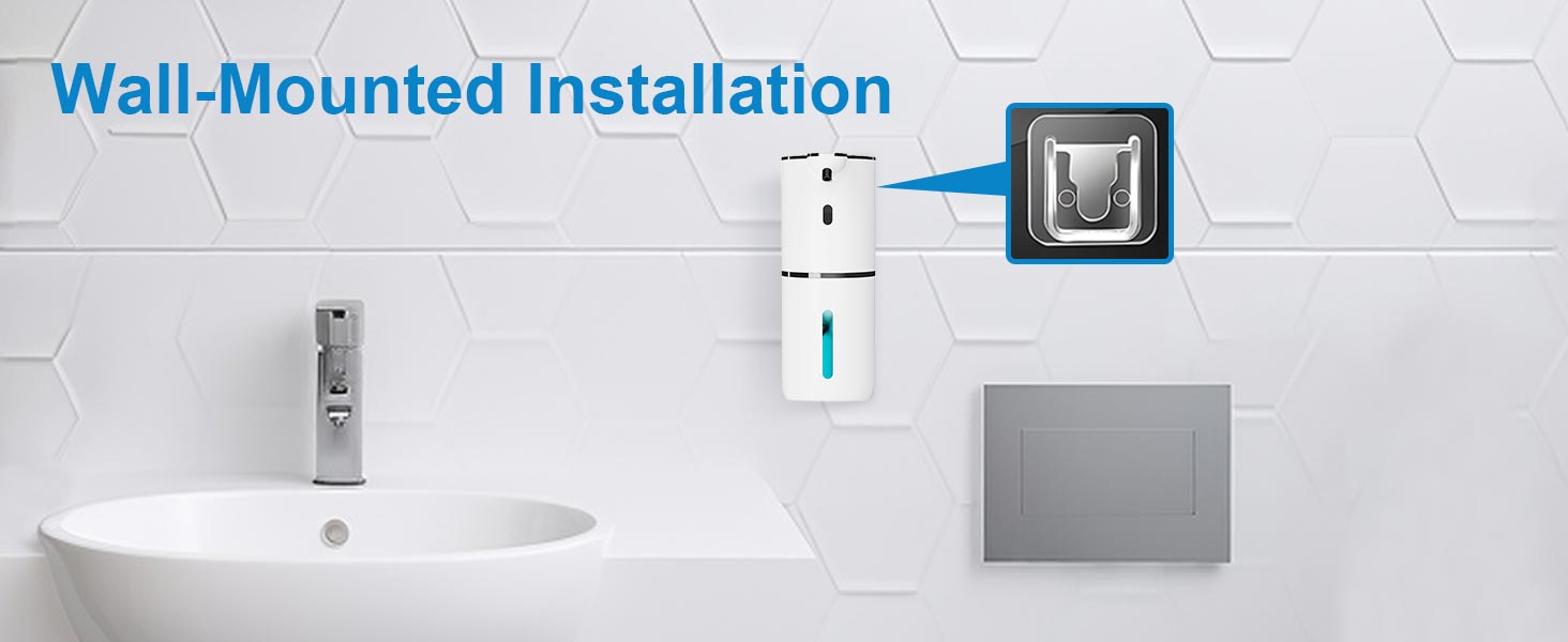 Wall Mount for Bathroom Kitchen Dish Soap