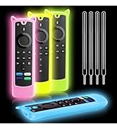 (4 Pack) Wevove Fire Stick Remote Cover Compatible with Voice Remote 4k/Max/Lite (3rd Gen), First...