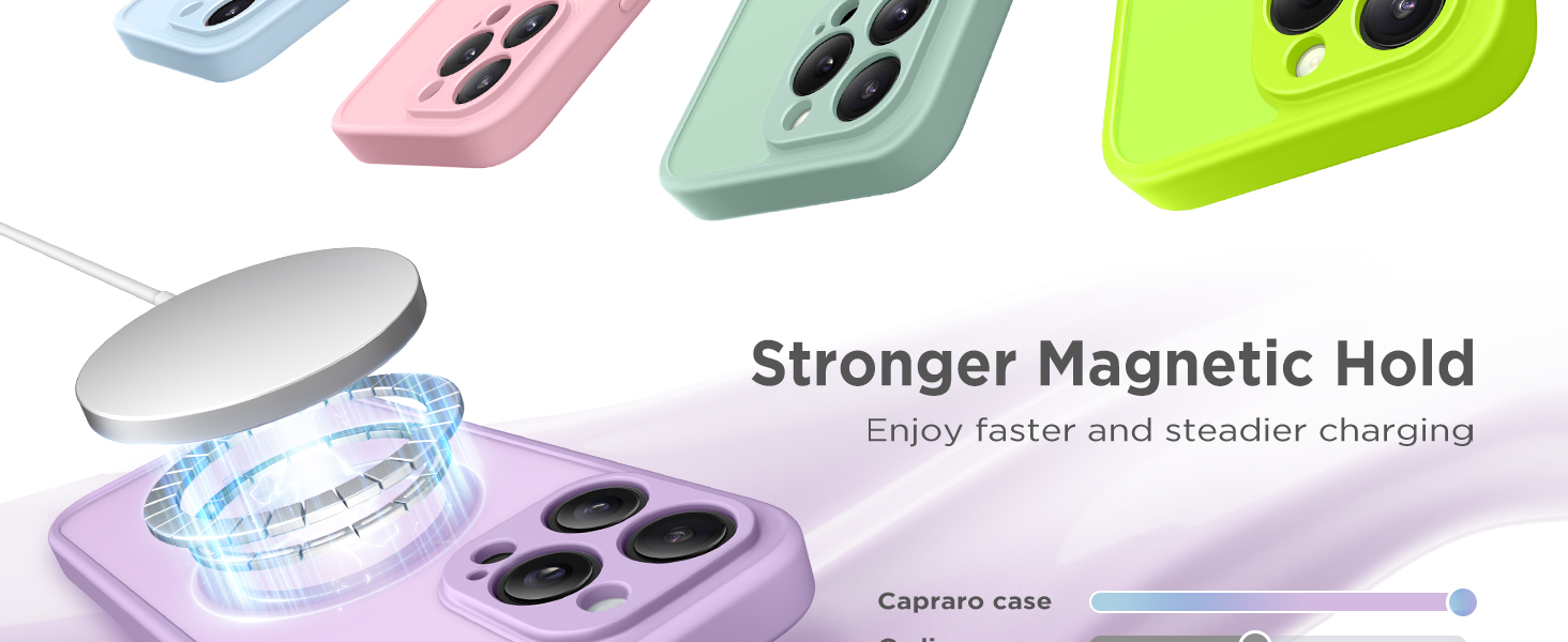 iPhone 16 Pro Max case Fits MagSafe Drop Resistant Matte Skin Feeling Shockproof Back Cover