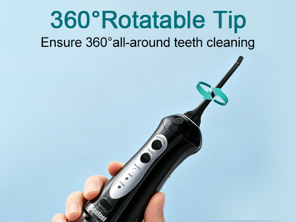 Water flosser for braces