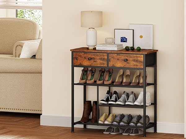 4 tier show rack for enterway