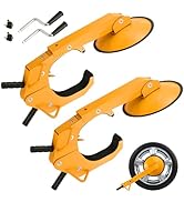 weyleity Wheel Lock Clamp | Heavy-Duty Anti Theft Tire Lock Adjustable Trailer Wheel Lock, Tire B...