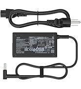 amguog Compatible with HP 65W 45w Laptop Charger Fit for HP Pavilion x360 14 15 17 Envy 13 15 X36...