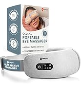 LifePro Portable Eye Massager with Heat and Vibration - Oculax 4 Soothing Modes for Compression M...