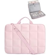 BAGSMART 15-16 inch Laptop Case Sleeve with Strap, Fluffy Padded Laptop Bag with Handle, Anti-the...