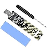 ELUTENG NVME to USB Adapter M.2 NVME Hard Drive USB3.1 Gen2 10Gbps USB to NVME PCI-E Converter Re...