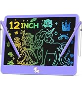 Hockvill LCD Writing Tablet for Kids 12 Inch, Kids Learning Toys Drawing Pad for Girls Boys, Unic...
