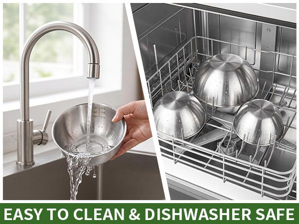 easy to clean mixing bowls
