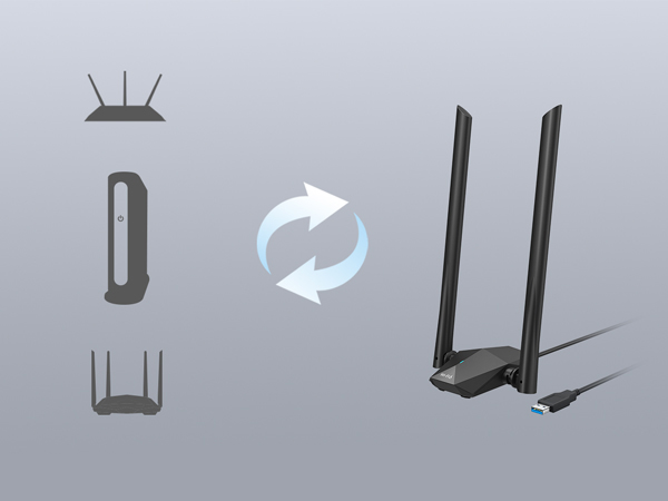 wifi 6 adapter WiFi Dongle