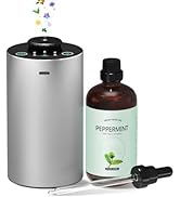 Waterless Essential Oil Diffuser Aromatherapy Scent Diffusers for Home Large Room, Bedroom, Car, ...