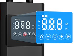 pump with gauge