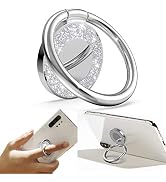 Cell Phone Ring Holder, Finger Ring Grip Kickstand, Compatible with Smartphone/Cell Phone Case - ...