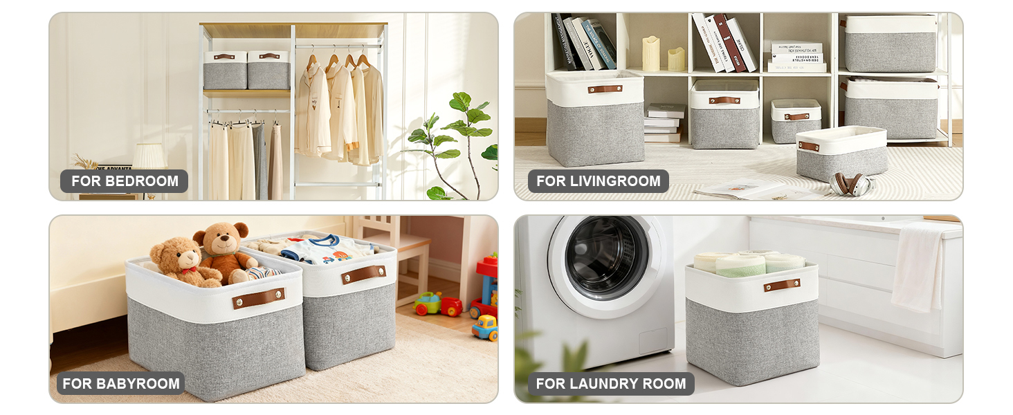 CLOSET BASKETS FOR ORGANIZING
