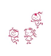Baby on Board, Baby in Car, Car Window Decal Stickers - 3 Pack