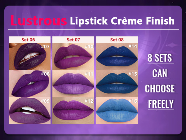HHLTOH 3Pcs Matte Lipsticks for Women