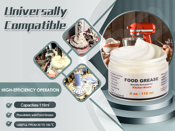 4 oz Food Grade Grease for kitchenaid Stand Mixer