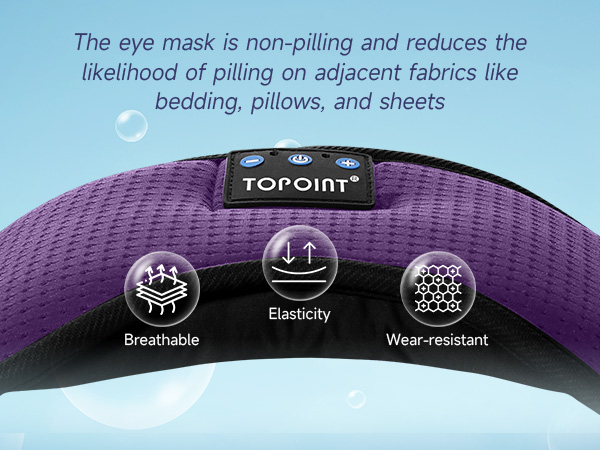 sleep mask with bluetooth headphones