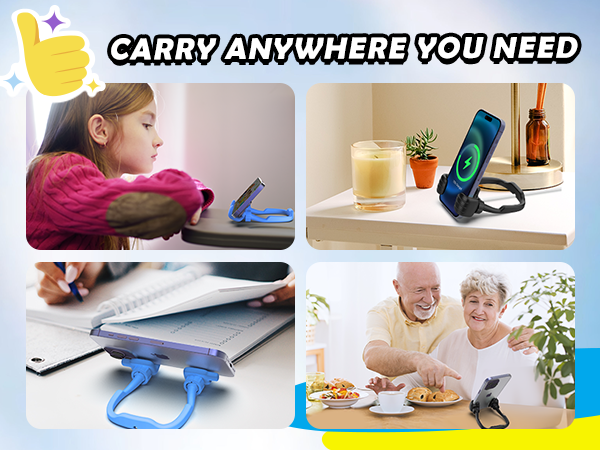 Stocking Stuffers for Teen Men Women Adults Gifts: Thumbs Up Phone Stand Holder Novelty Funny