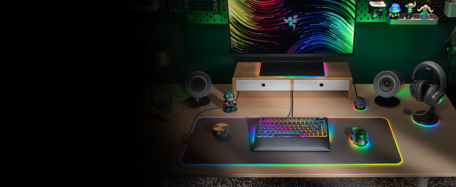 hard surface nanoleaf steelseries qck dex hyperx asus corsair canjoy desk rhb usb c cable illuminate